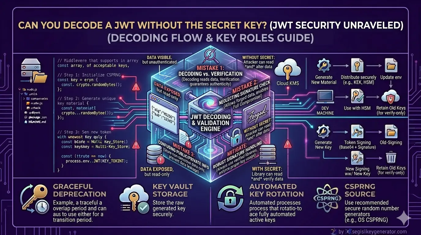 Can You Decode a JWT Without the Secret Key?