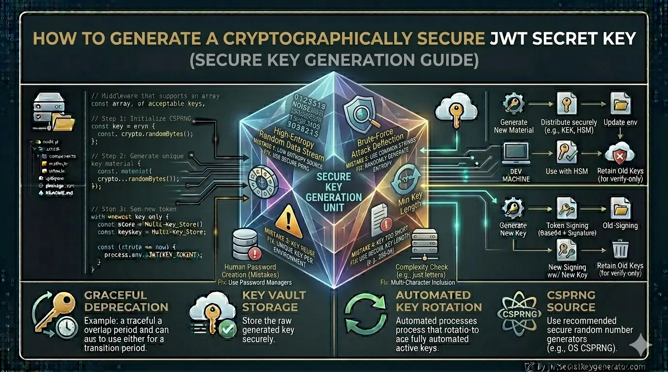 How to Generate a Cryptographically Secure JWT Secret Key