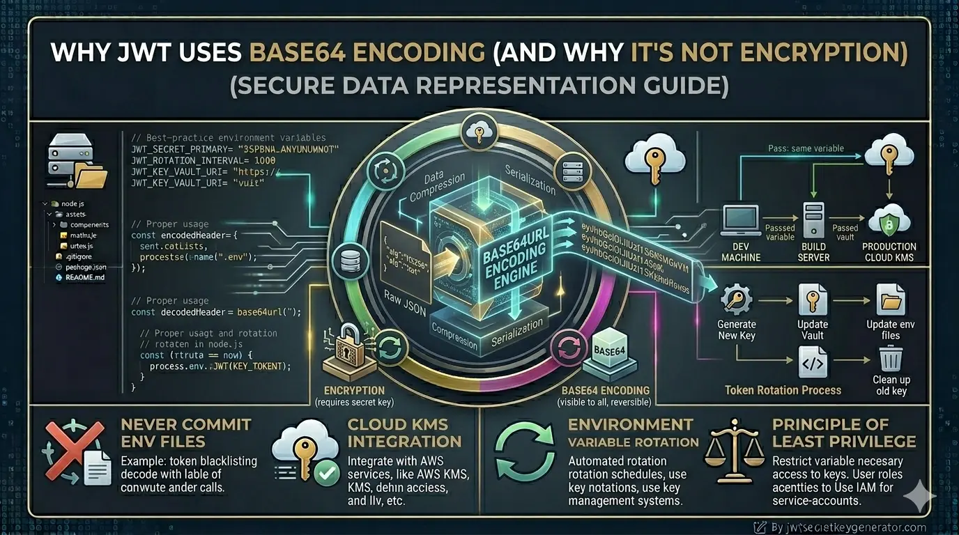 Why JWT Uses Base64 Encoding And Why it's NOT Encryption
