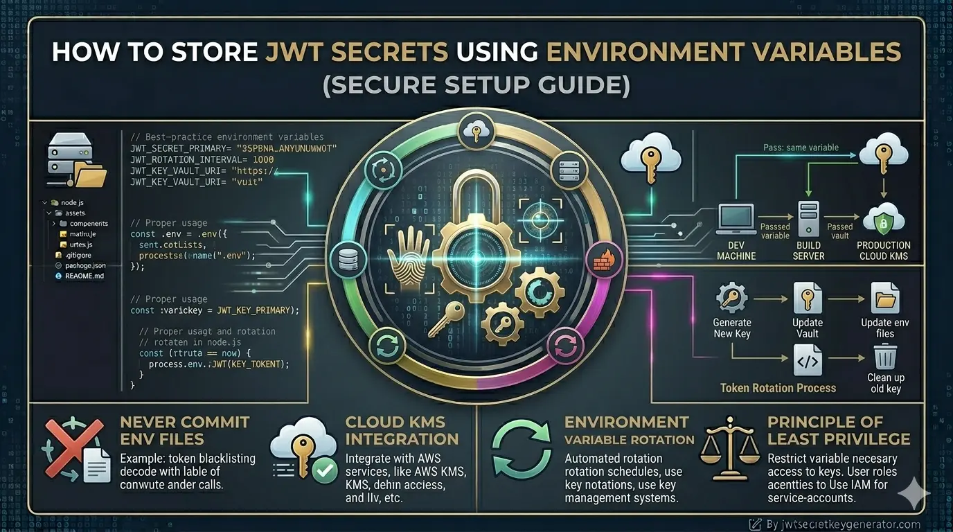 How to Store JWT Secrets Using Environment Variables
